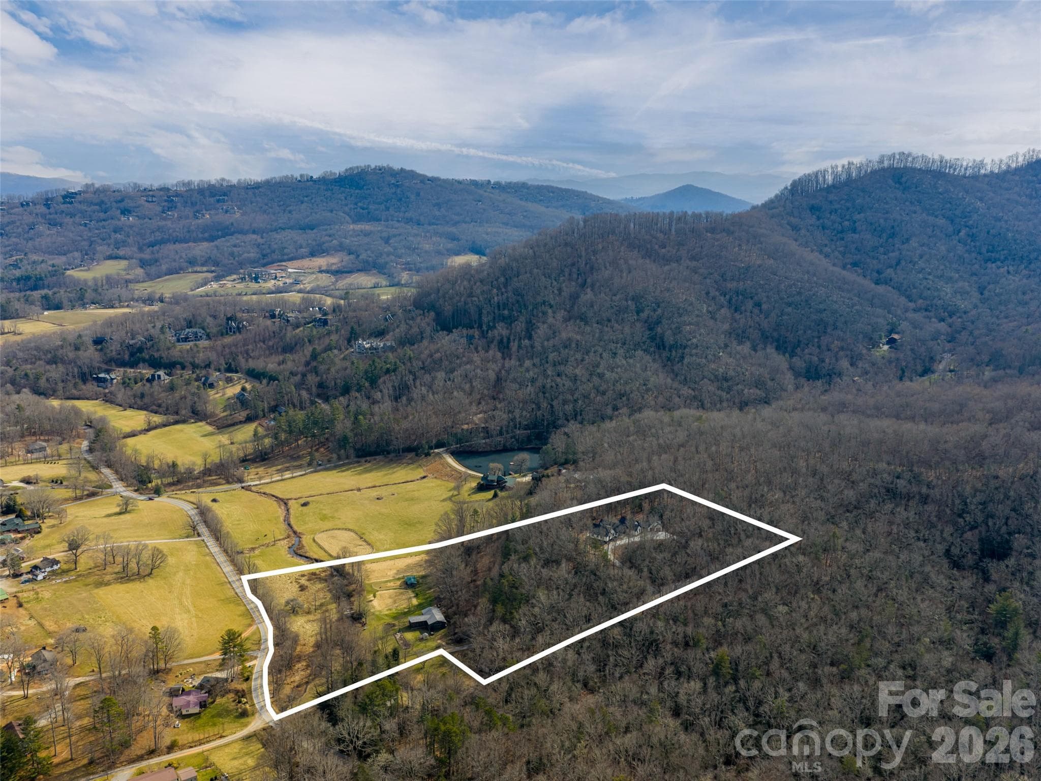 Beautiful property with trails to Pisgah National Forest - 508 Avery Creek Road, Arden