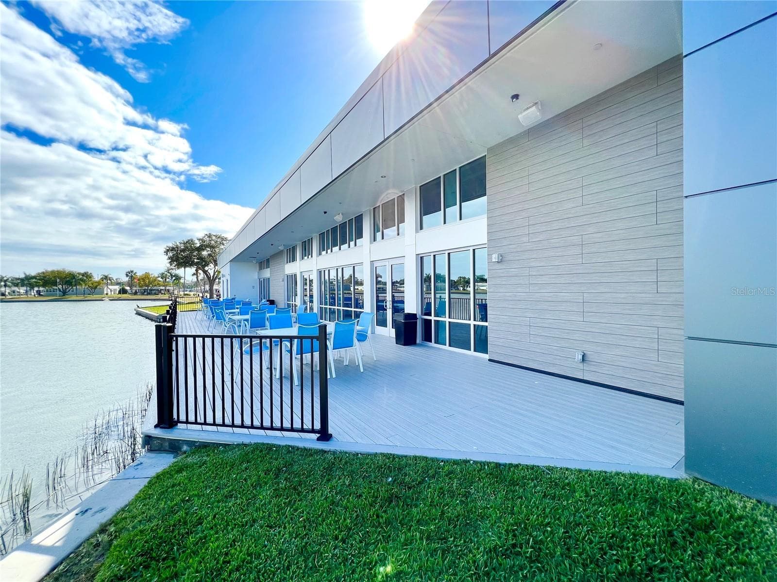 Back patio of clubhouse - 1100 BELCHER RD S #197, LARGO