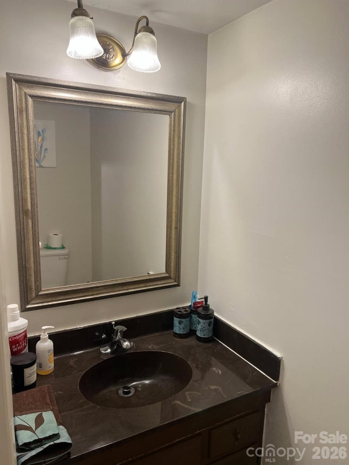 Main level hall bathroom - 2705 N Center Street, Hickory