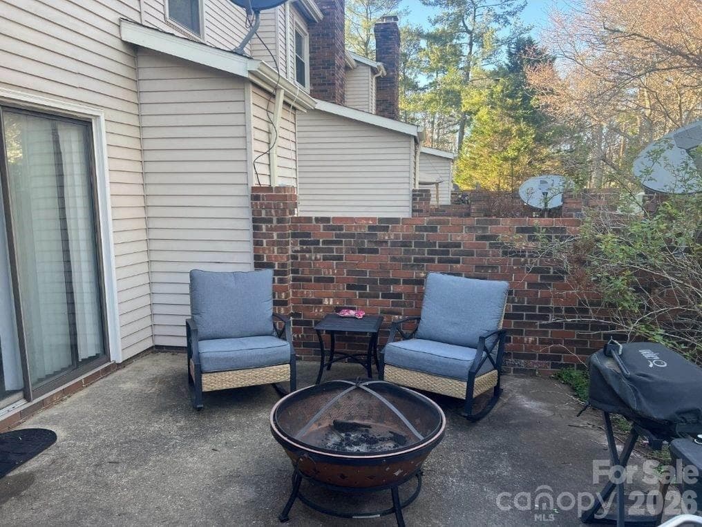 Patio area - 2705 N Center Street, Hickory