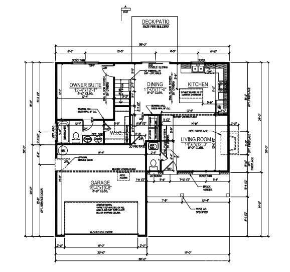 Floorplan - 205 S Gum Street, Pageland