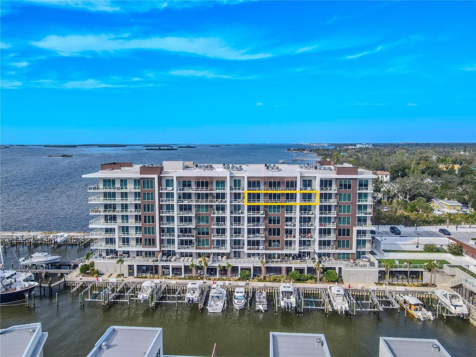 Condo location highlighted. - 920 N OSCEOLA AVE #703, CLEARWATER