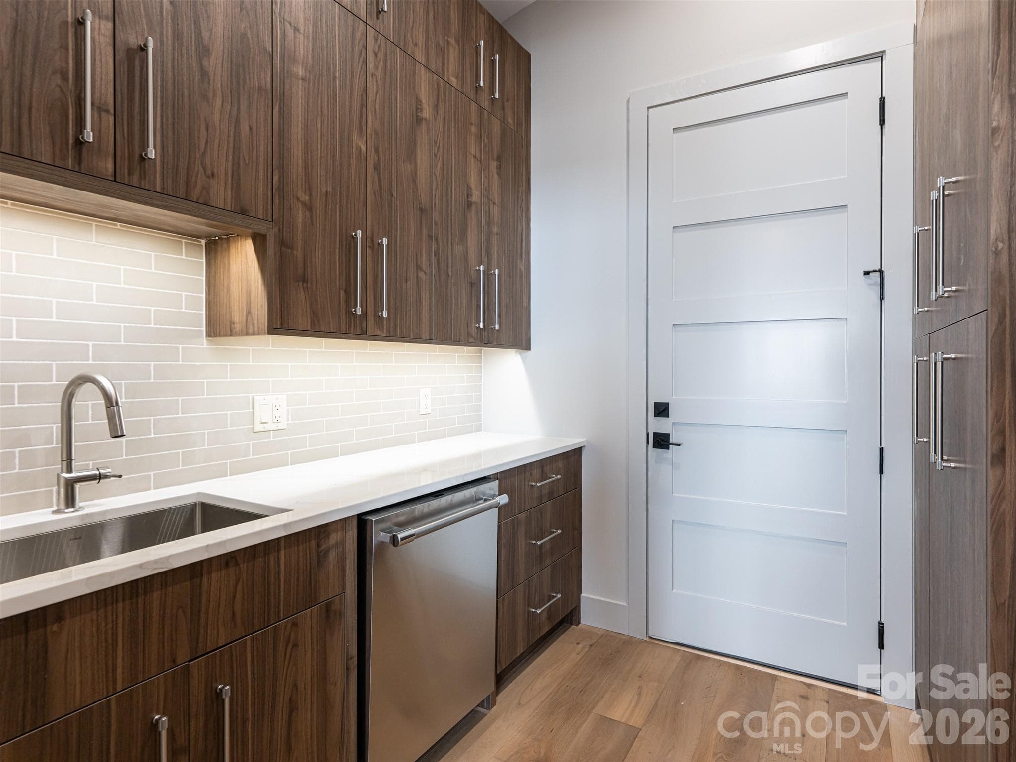 Back Kitchen with 2nd Sink and 2nd Dishwasher - 247 Coachman Drive, Hendersonville