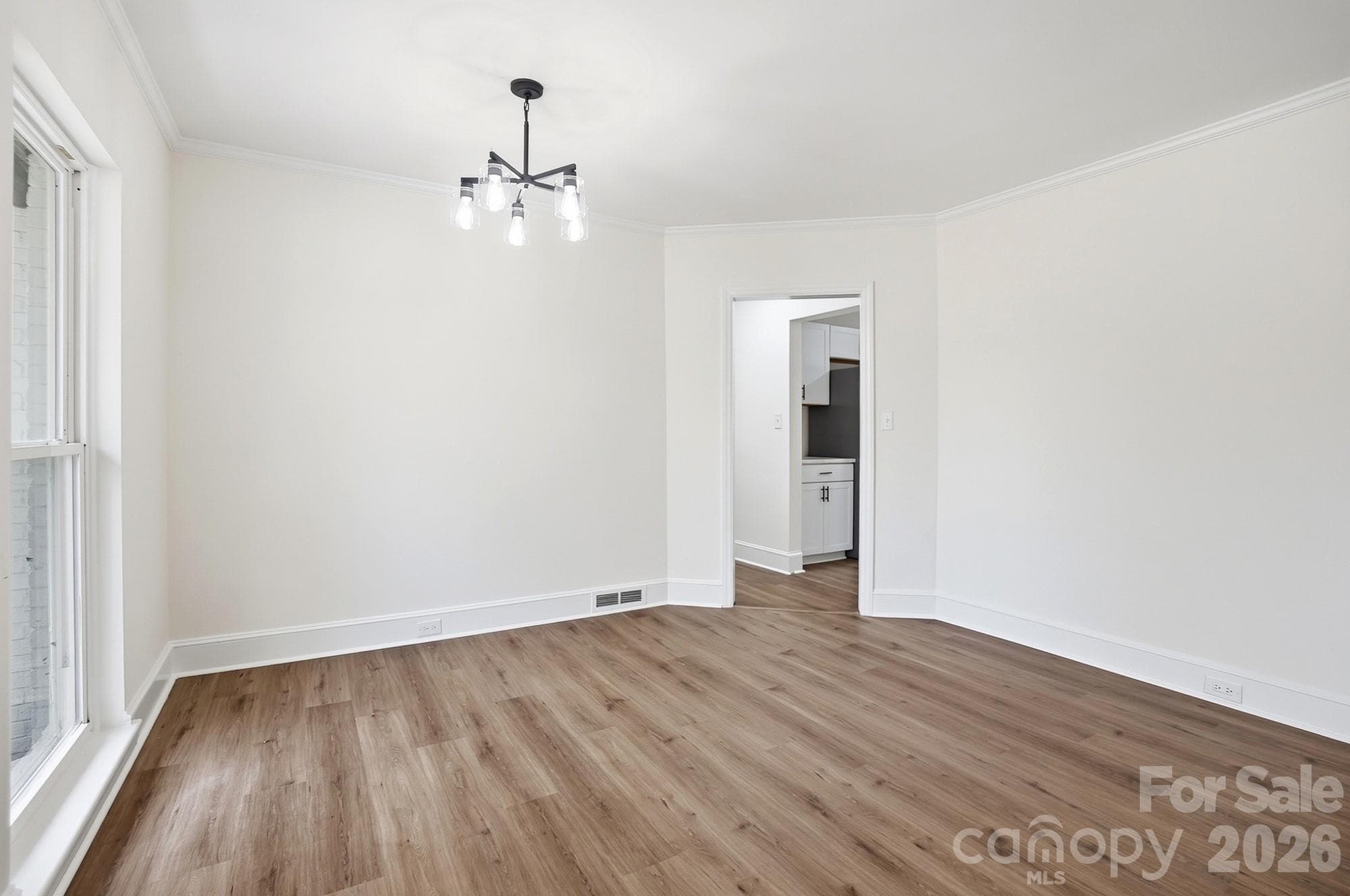 Dining Room connects to the Kitchen - 125 Forest Hills Drive, Monroe