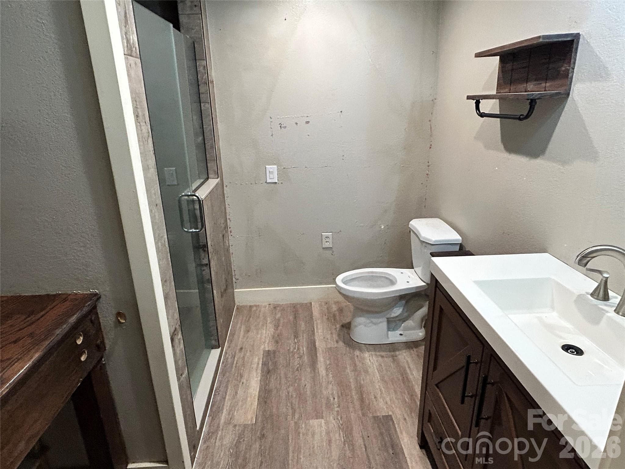 Basement full bathroom - 330 Potts Drive, Waynesville