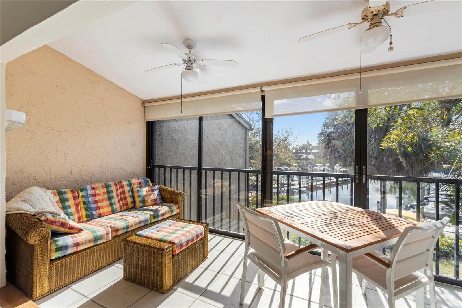 Lanai overlooking the harbor - 1633 BOATHOUSE CIR #232, SARASOTA