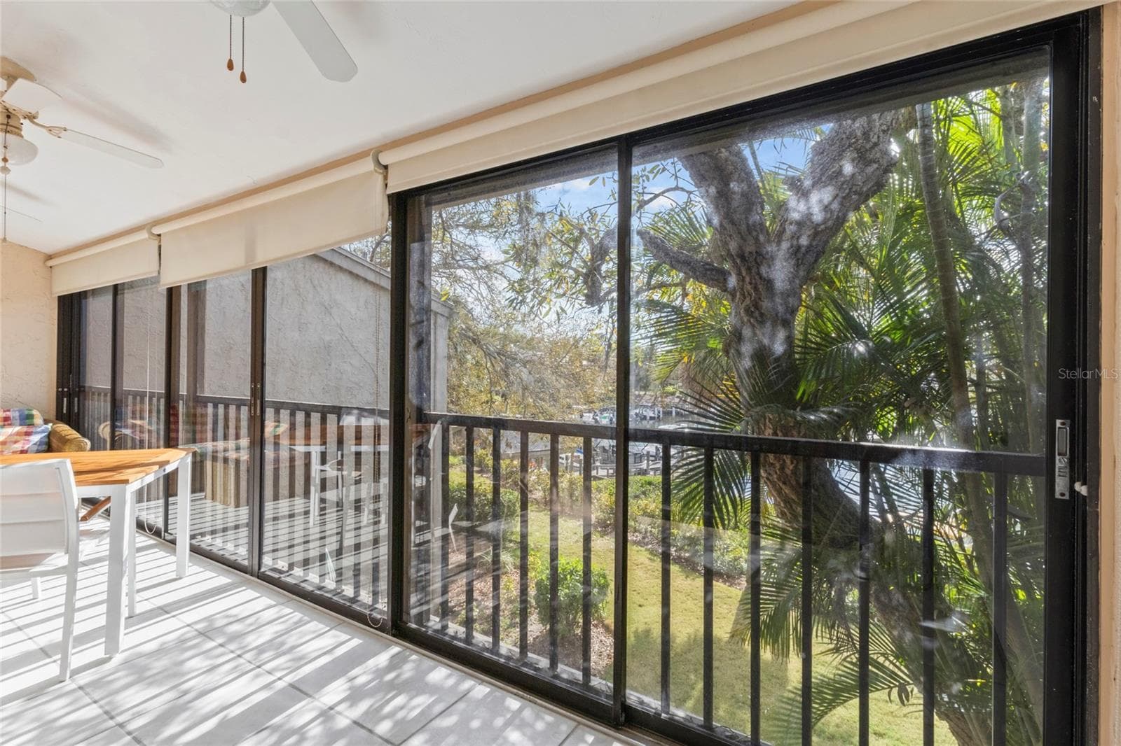 Lanai overlooking the harbor - 1633 BOATHOUSE CIR #232, SARASOTA