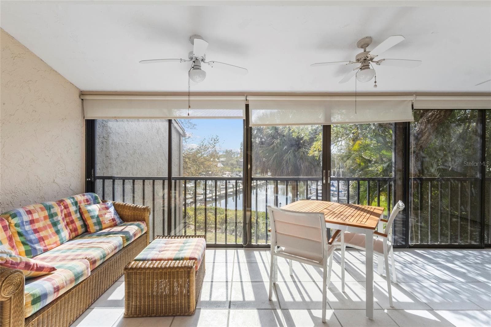 Lanai overlooking the harbor - 1633 BOATHOUSE CIR #232, SARASOTA
