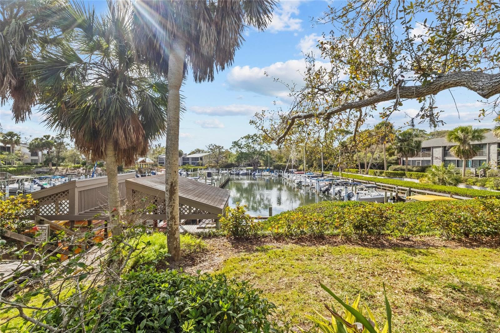 View of Pelican Cove harbor - 1633 BOATHOUSE CIR #232, SARASOTA
