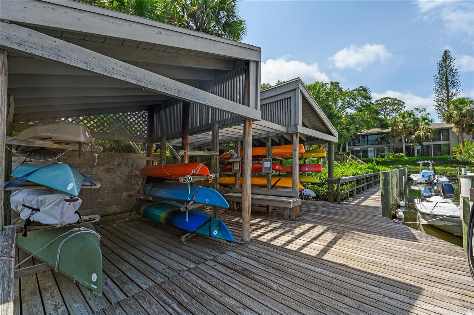 Kayak/Canoe storage throughout Pelican Cove - 1633 BOATHOUSE CIR #232, SARASOTA