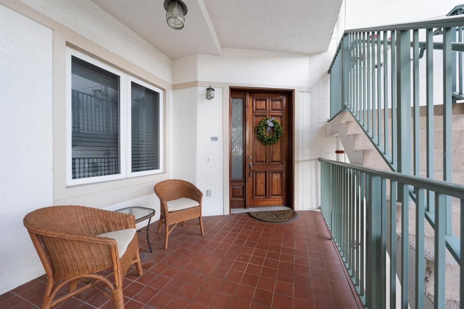 private courtyard entrance - 1030 BELLASOL WAY #3201, APOLLO BEACH
