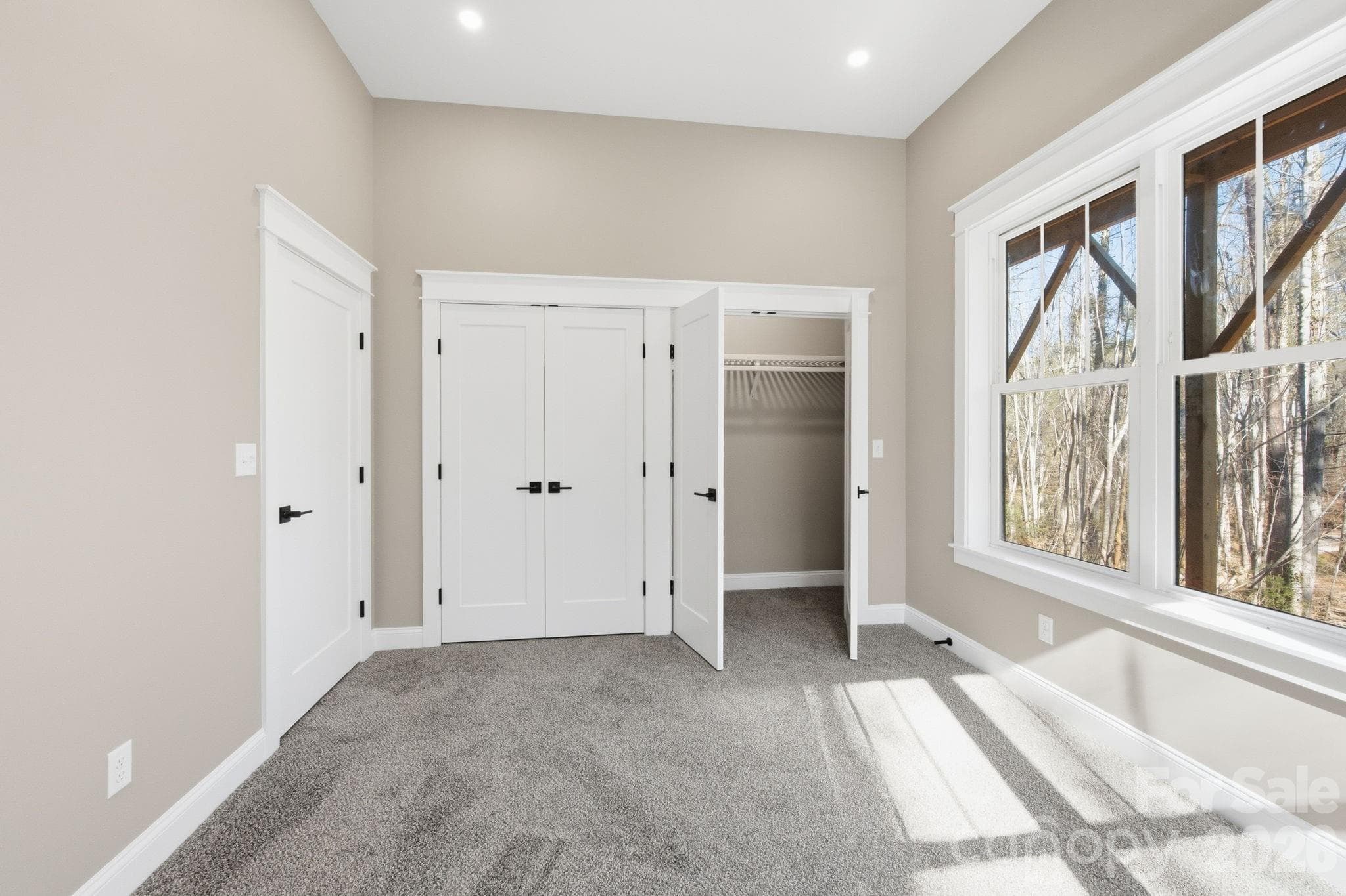 Basement Bedroom Closets - 22 Deep Woods Road, Weaverville