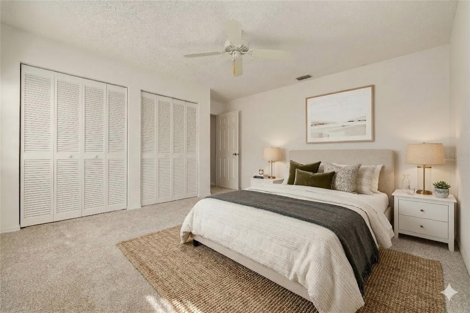 Virtually Staged Bedroom 2 - 470 HICKORYNUT AVE, OLDSMAR