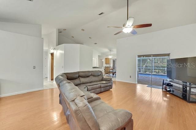 Living Room - 340 E SAVOY ST, LECANTO