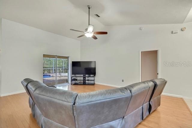 Living Room - 340 E SAVOY ST, LECANTO