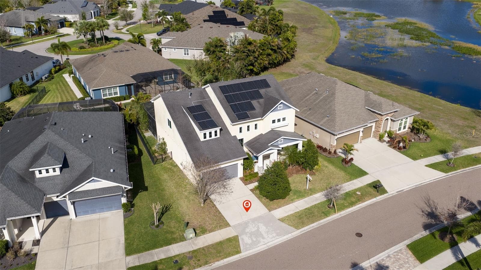 Aerial House 2 - 6313 HAVENSPORT DR, APOLLO BEACH