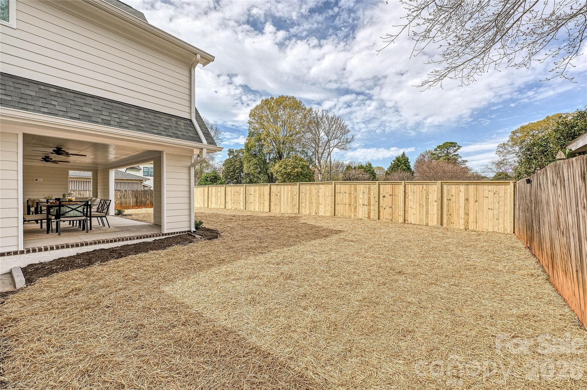 Fully fenced back yard - 815 Hartness Avenue, Charlotte