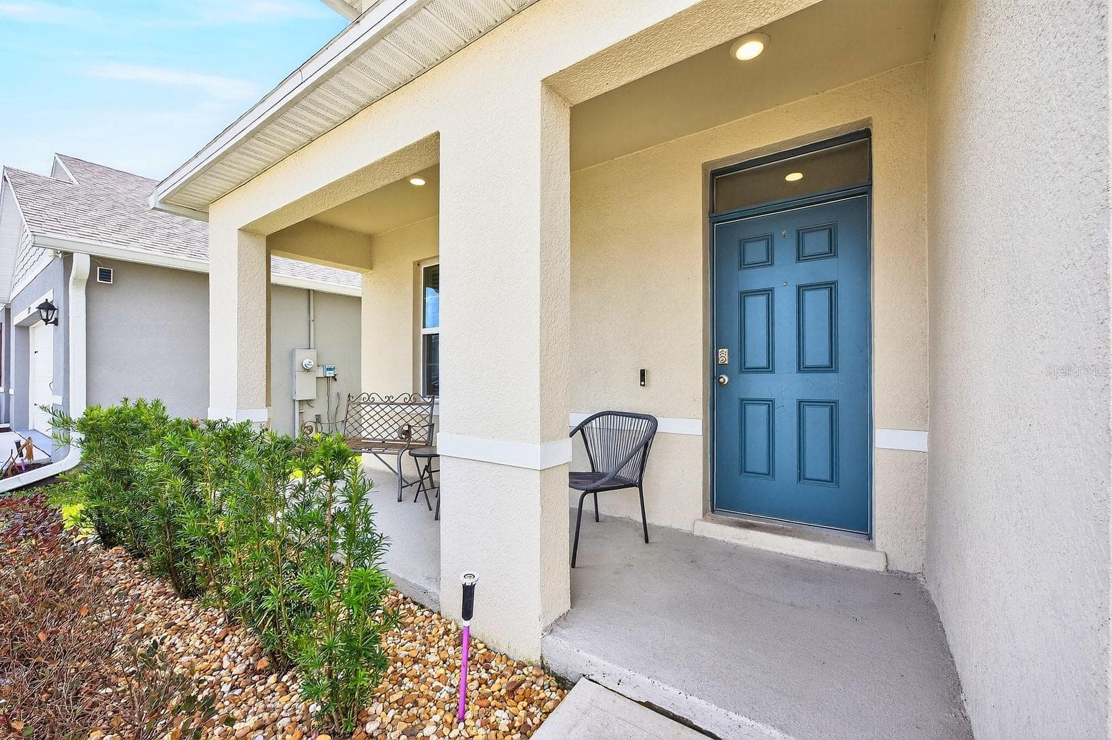 Covered front porch. - 3353 EASTGROVE TER, SANFORD