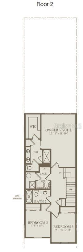 Floor Plan - Floor Two - 10130 HADLEY ST, ORLANDO