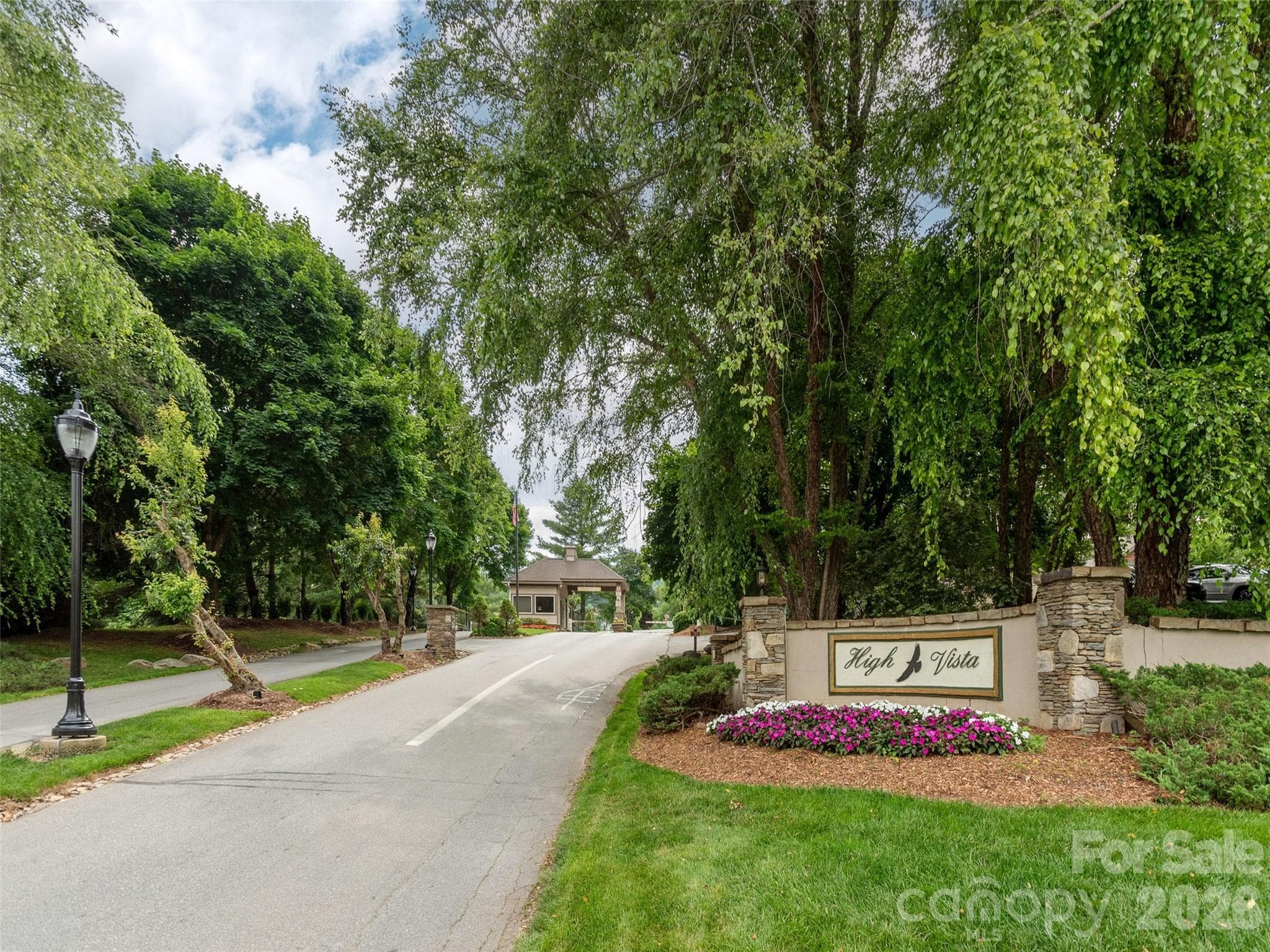 Main Entrance to High Vista - Lot #117 Honey Locust Drive, Mills River