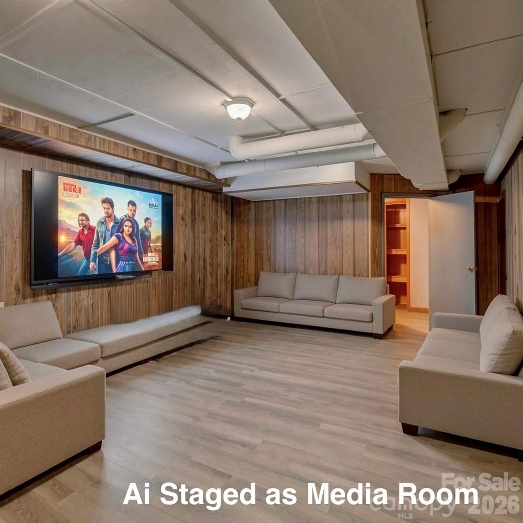 Downstairs Rm- Ai Staged - Burnsville