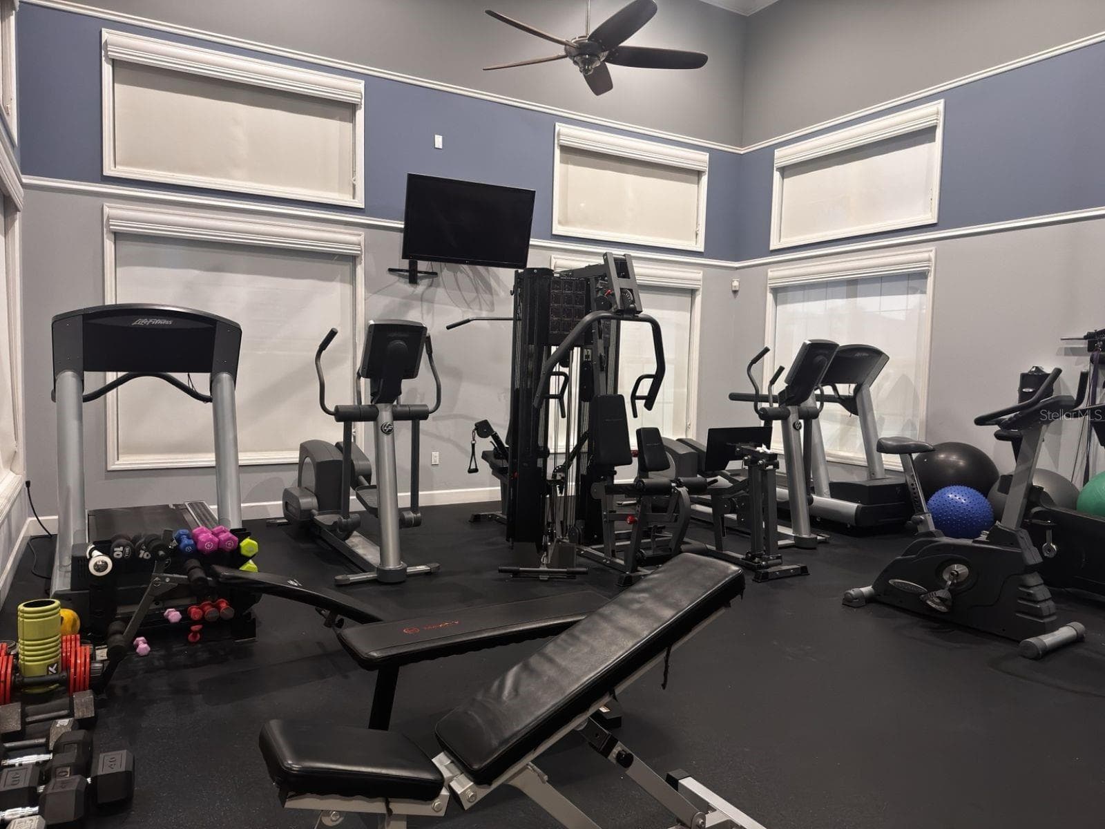 Spacious resident fitness center - 3418 79TH STREET CIR W #101, BRADENTON