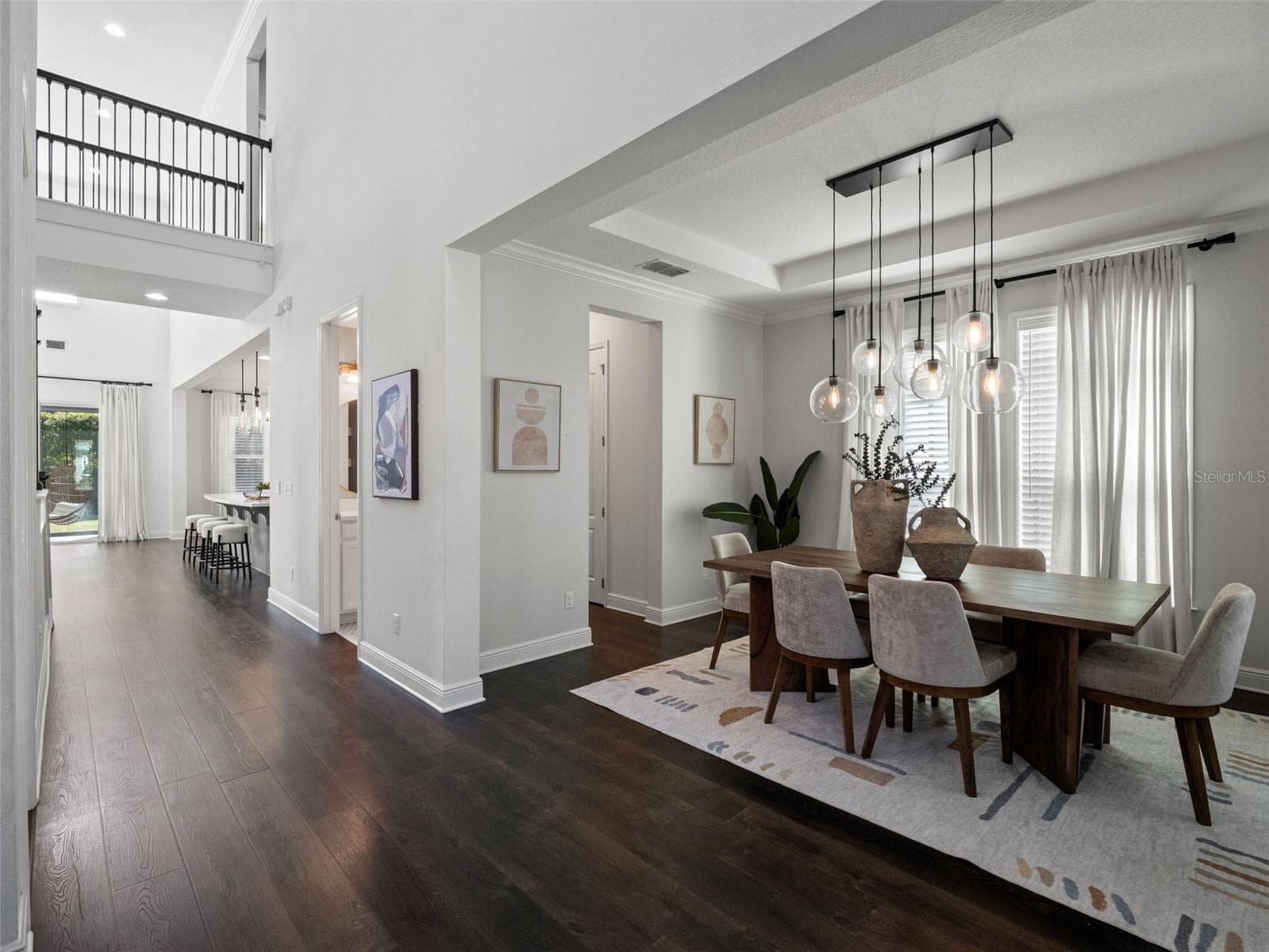 Dining room view - 12515 BOVET AVE, ORLANDO