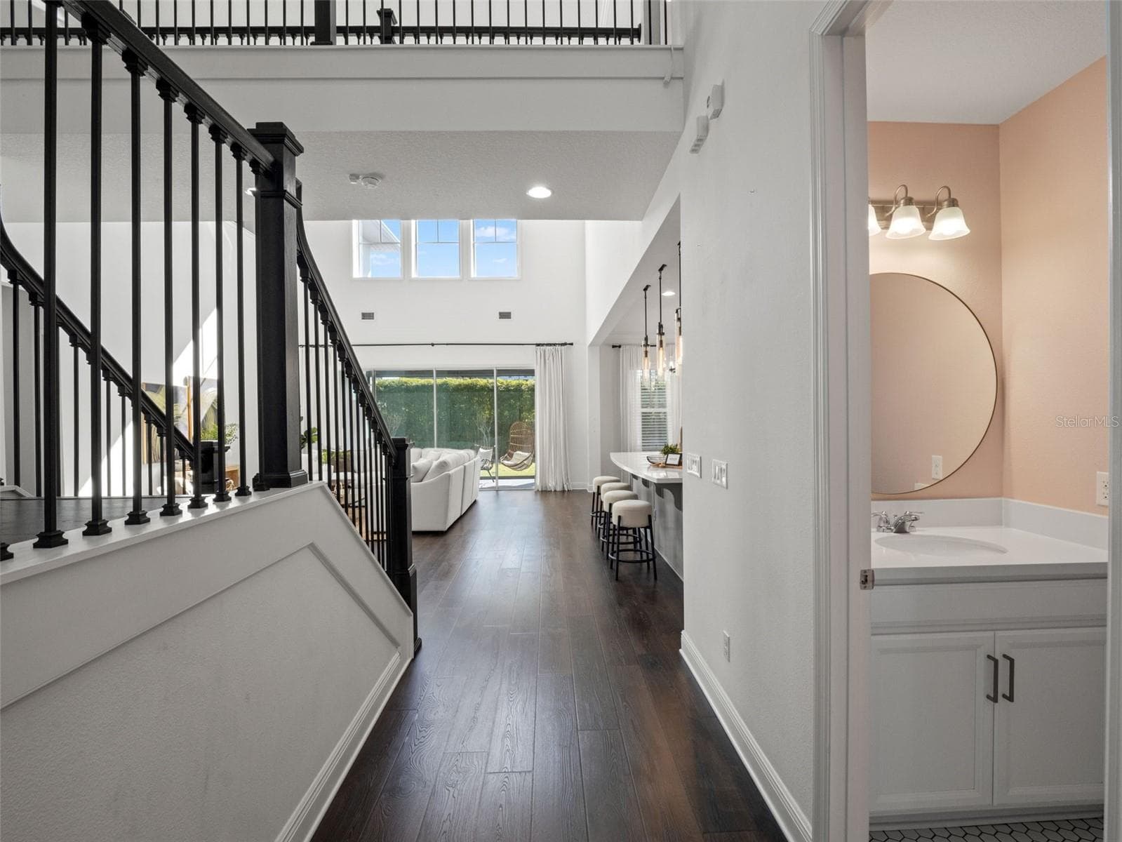 View with powder bath - 12515 BOVET AVE, ORLANDO