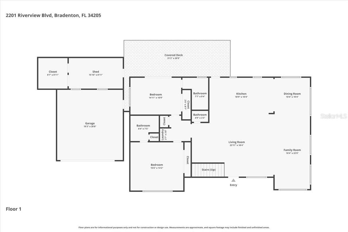 Single Family Residence at 2201 RIVERVIEW BLVD, BRADENTON, photo 67 of 69
