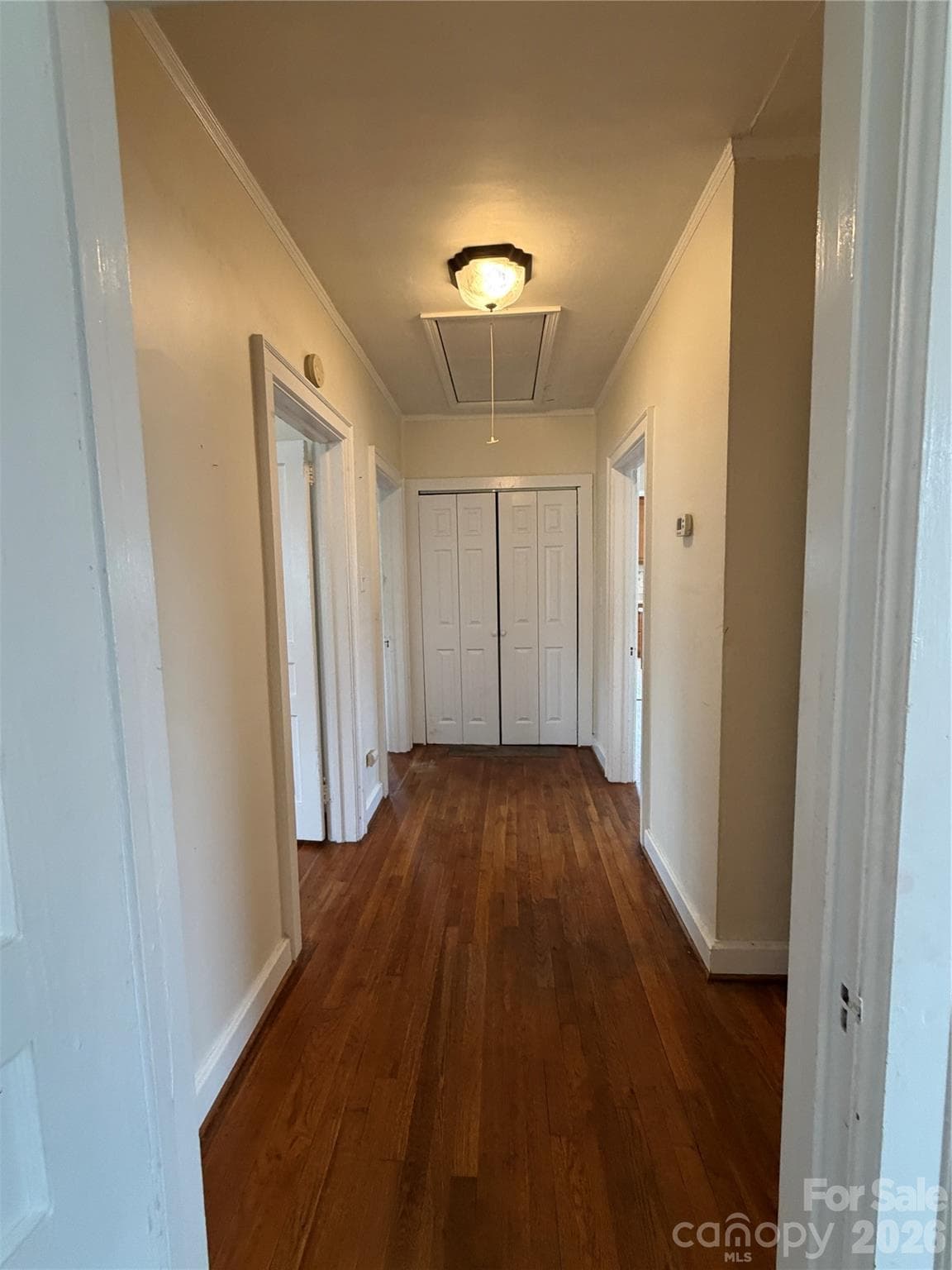 Hallway with laundry room - 612 Ballard Street, Chester