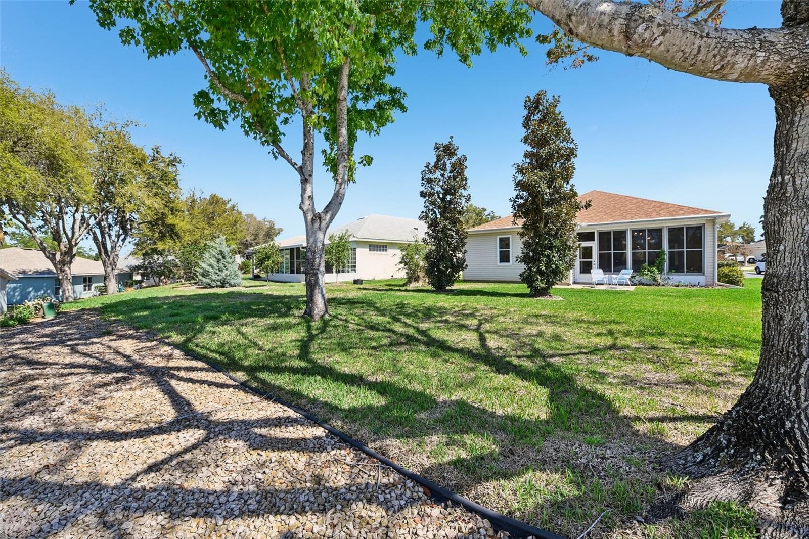 Rear Yard. - 6105 DORY WAY, TAVARES
