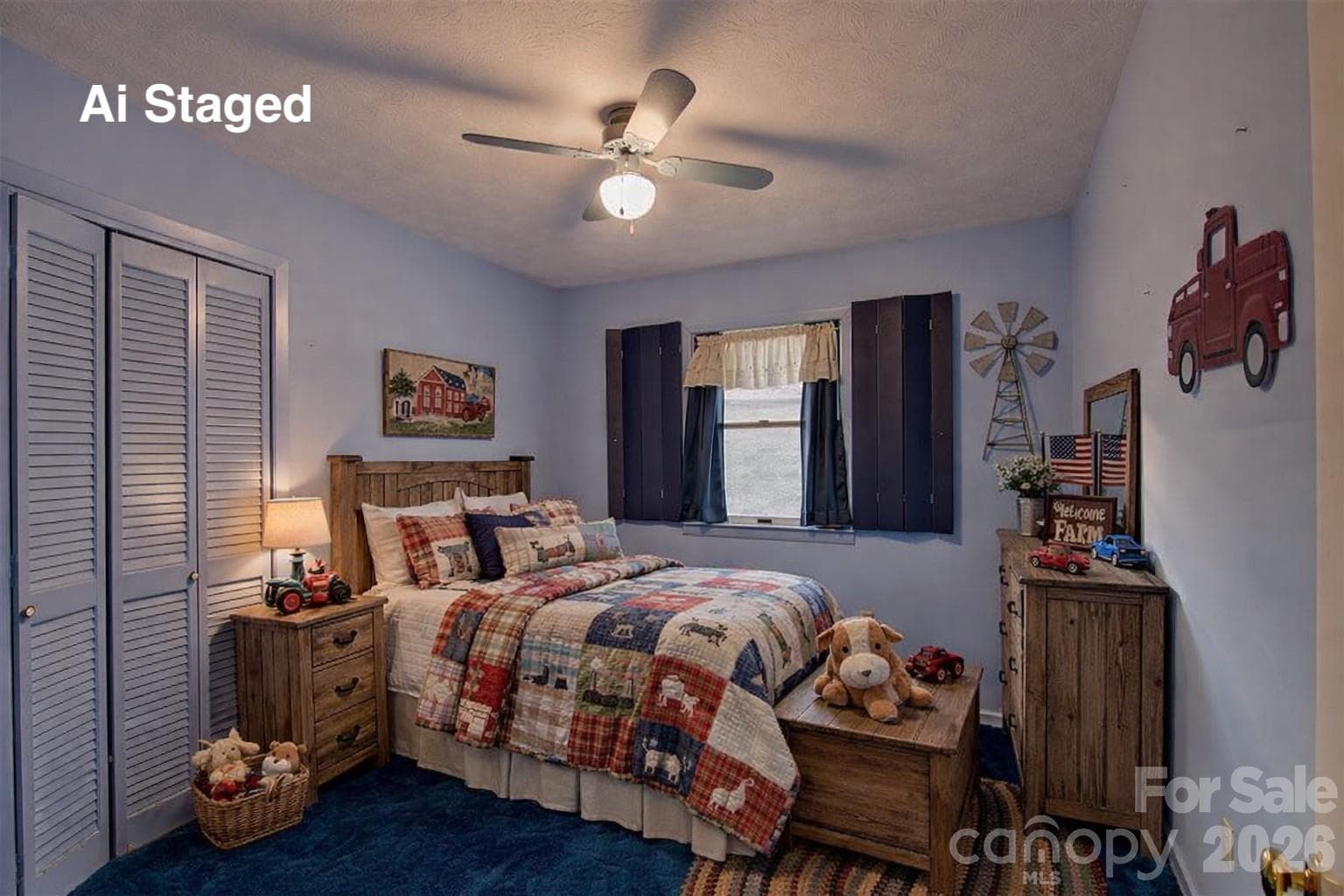 Ai Staged Bedroom 3 - Burnsville