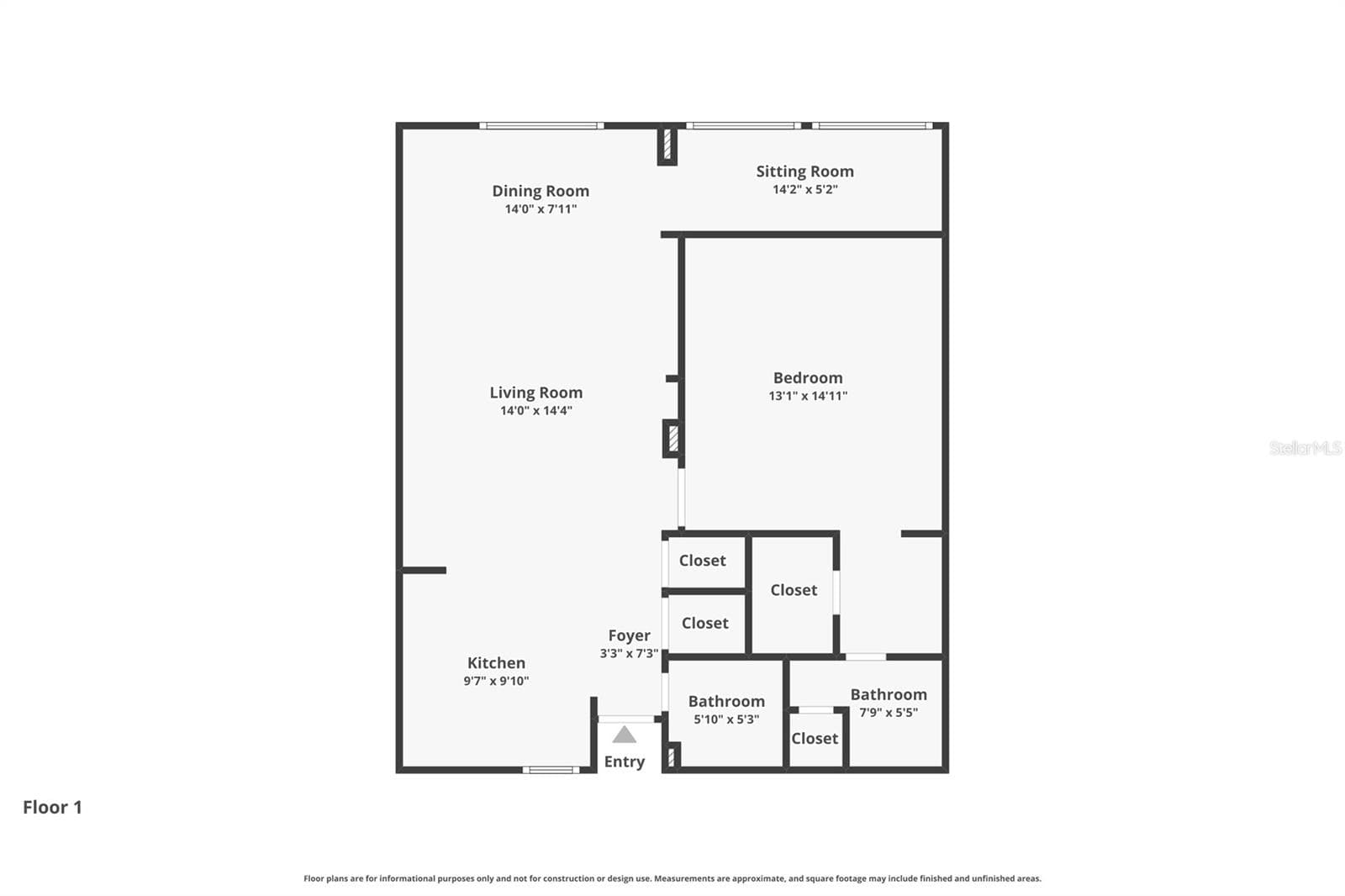 Floor Plan - 2616 COVE CAY DR #502, CLEARWATER
