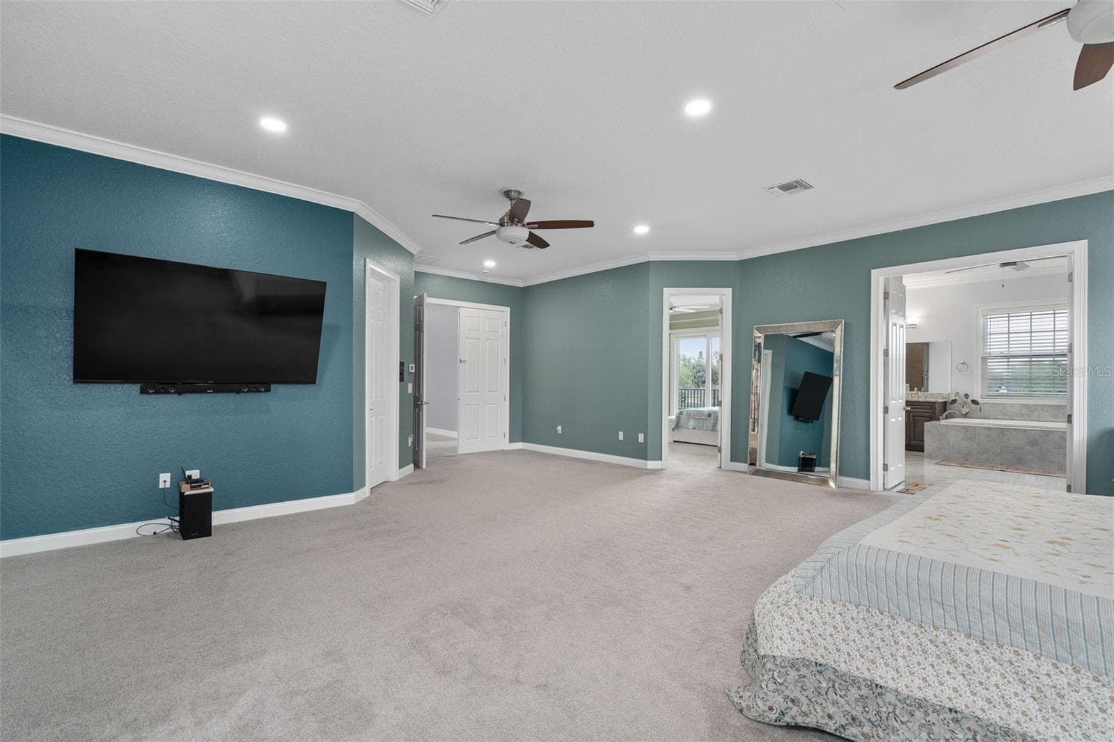 Upstairs Primary Bedroom - 9057 BALMORAL MEWS SQ, WINDERMERE