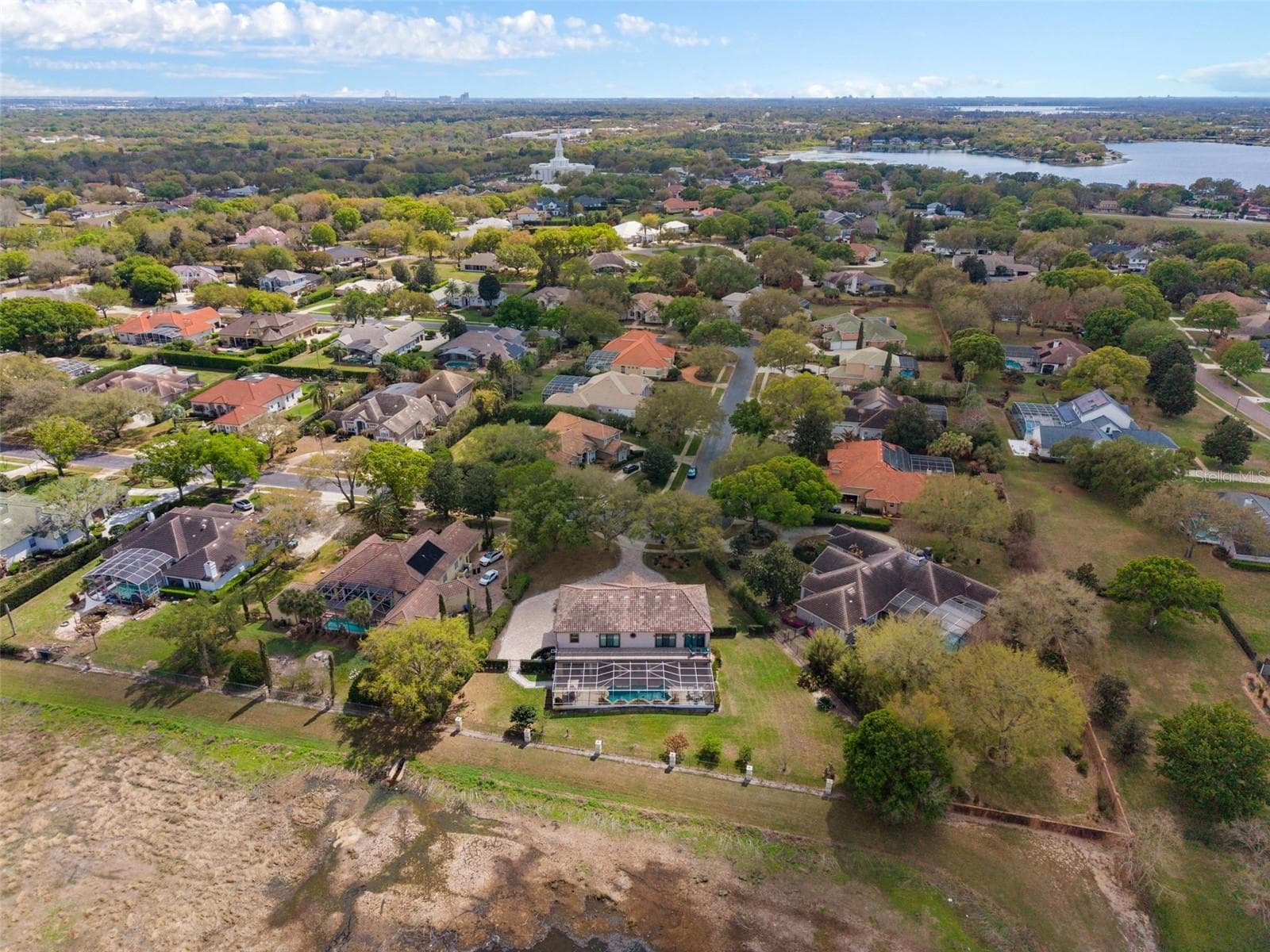 Aerial View - 9057 BALMORAL MEWS SQ, WINDERMERE
