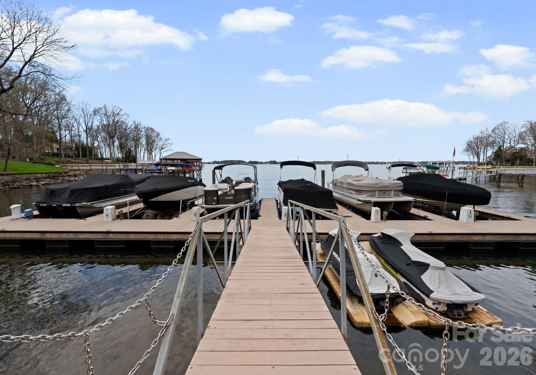 Two Jet Ski Lifts - 16208 Weatherly Way, Huntersville
