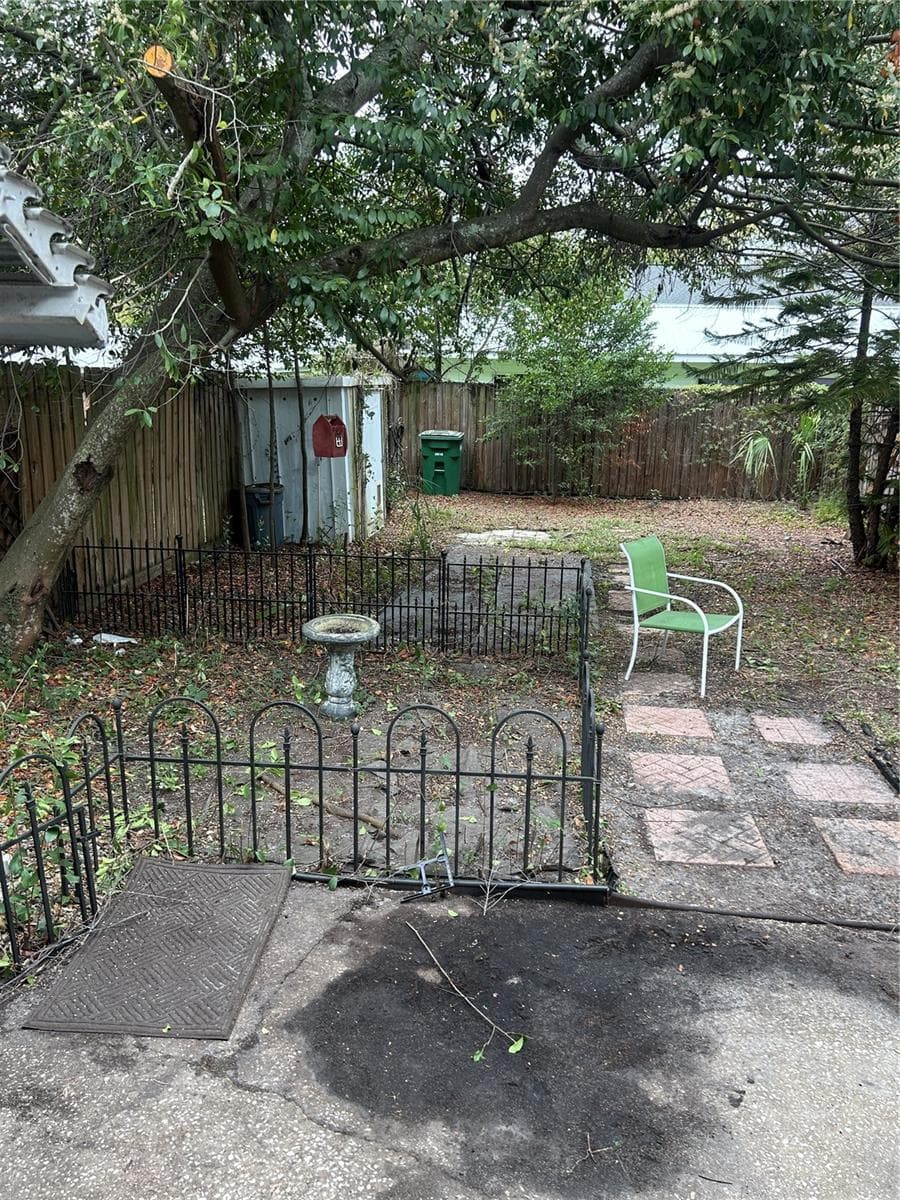 back yard - 515 S MATANZAS AVE, TAMPA