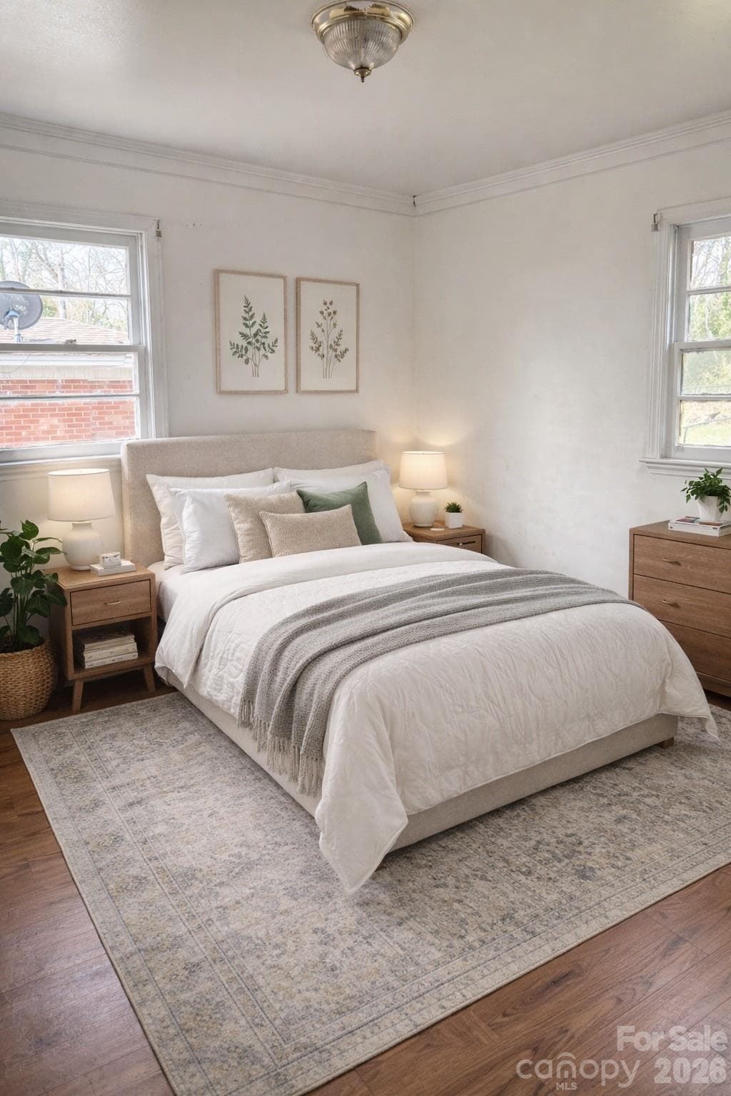 Virtually Staged 2nd Bedroom - 205 Jewel Street, Chester