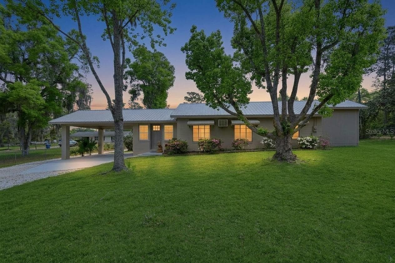 Home #1 Night Shot - 4611 GRAND AVE, DE LEON SPRINGS