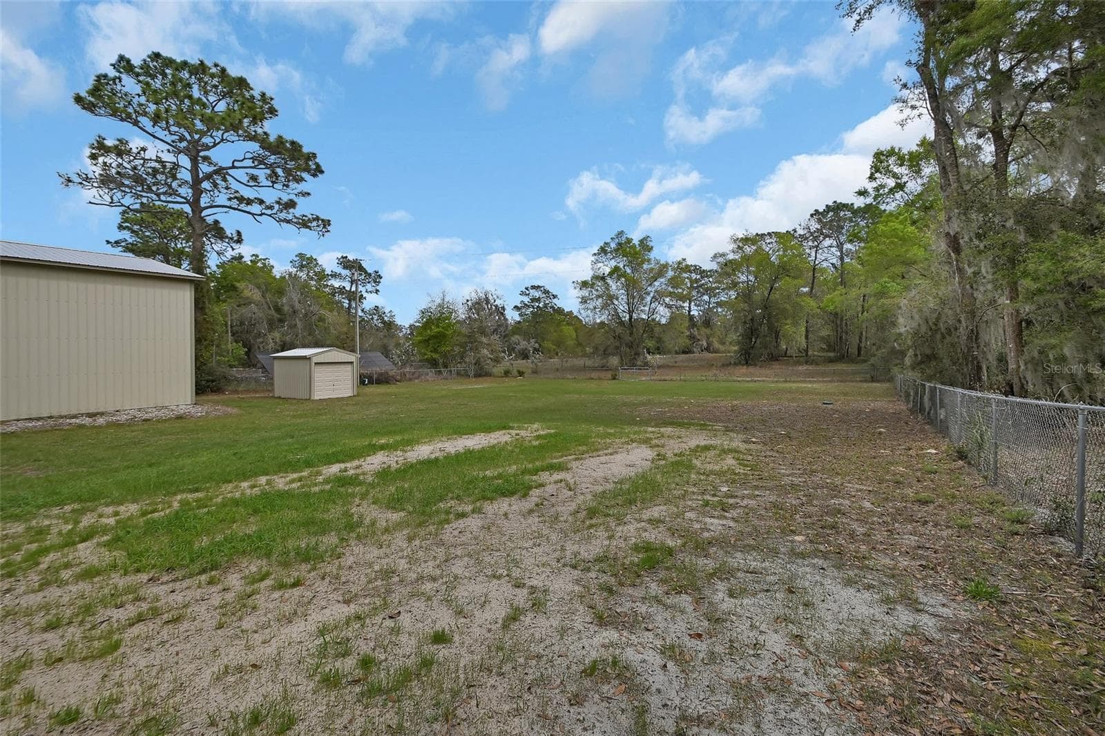 shot looking to the back of property - 4611 GRAND AVE, DE LEON SPRINGS