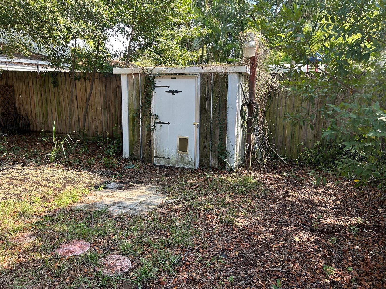 back yard - 515 S MATANZAS AVE, TAMPA