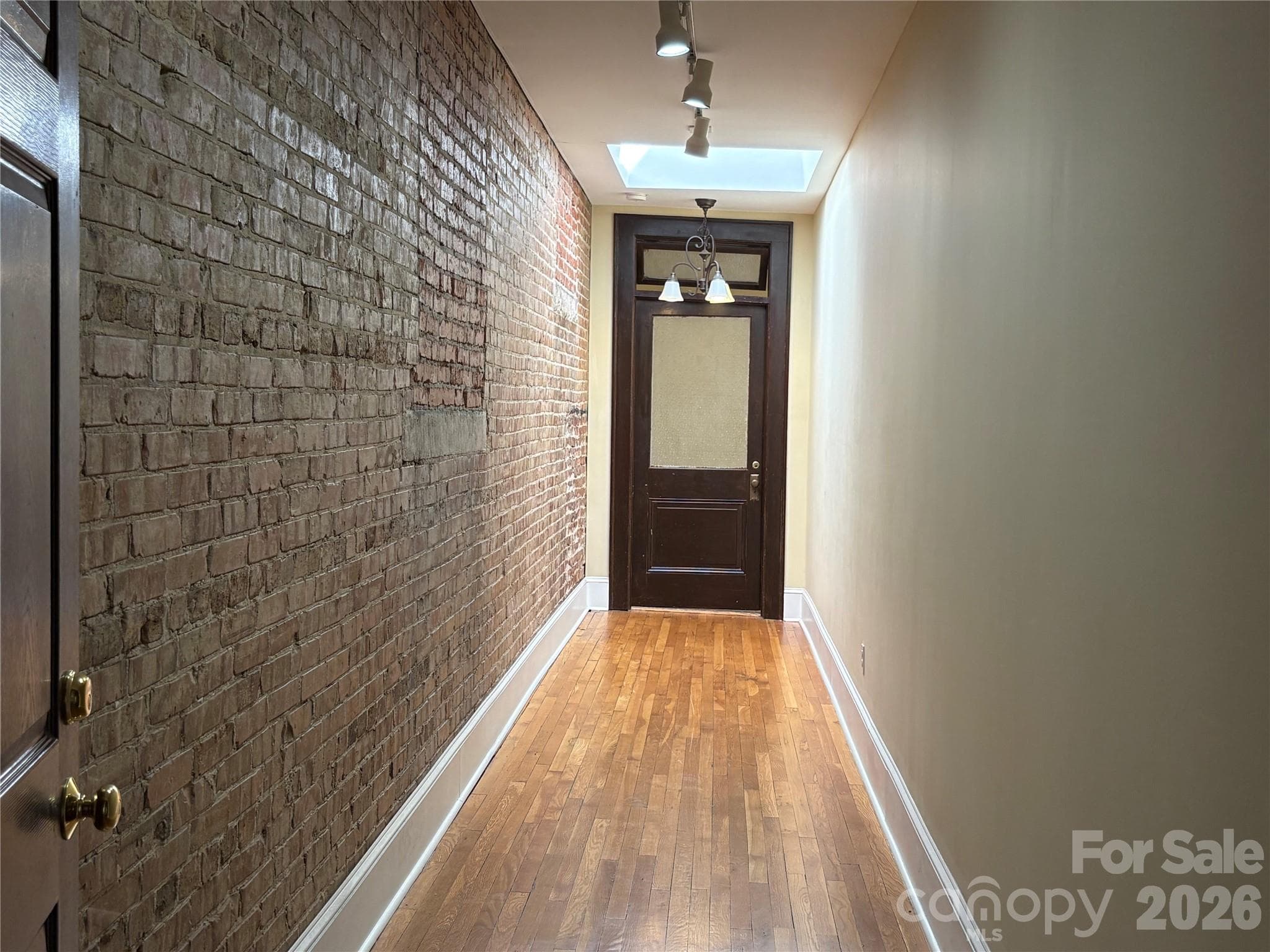 Front apartment entrance hallway - 501 N Main Street, Hendersonville