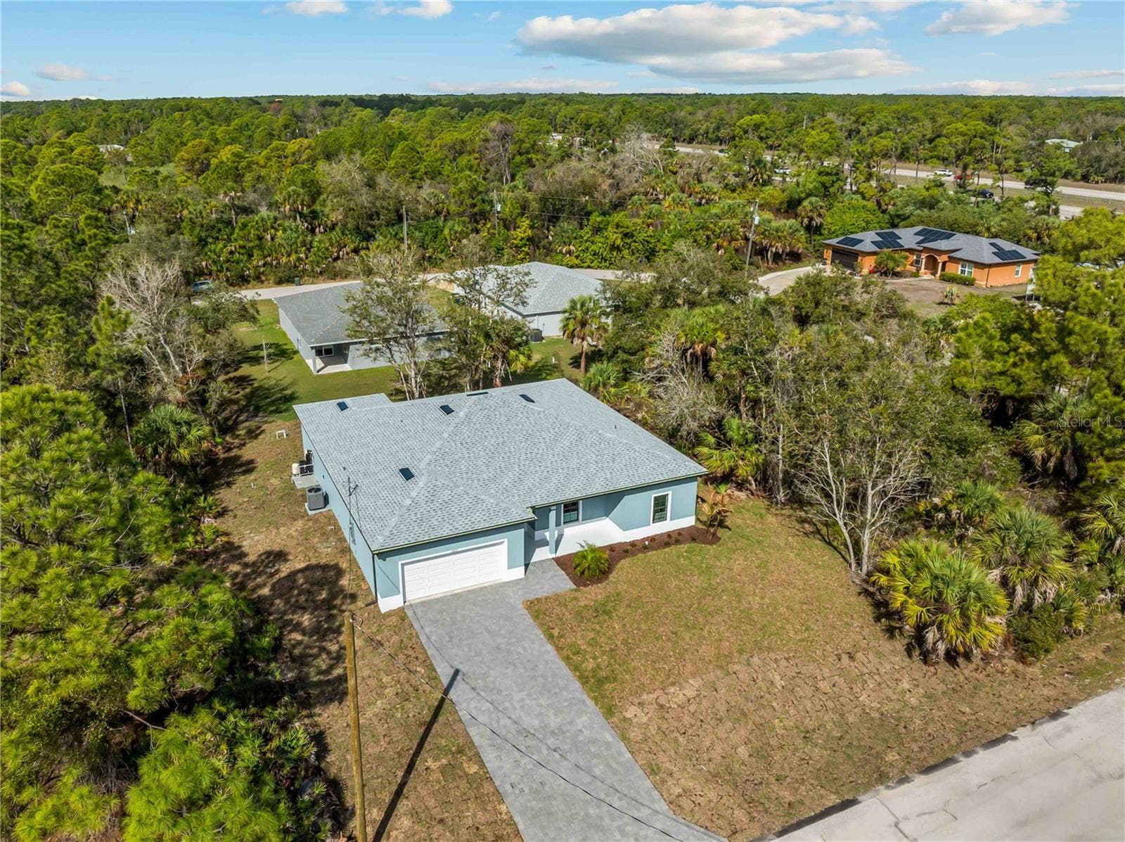 Aerial View - 4409 LACOCO ST, NORTH PORT