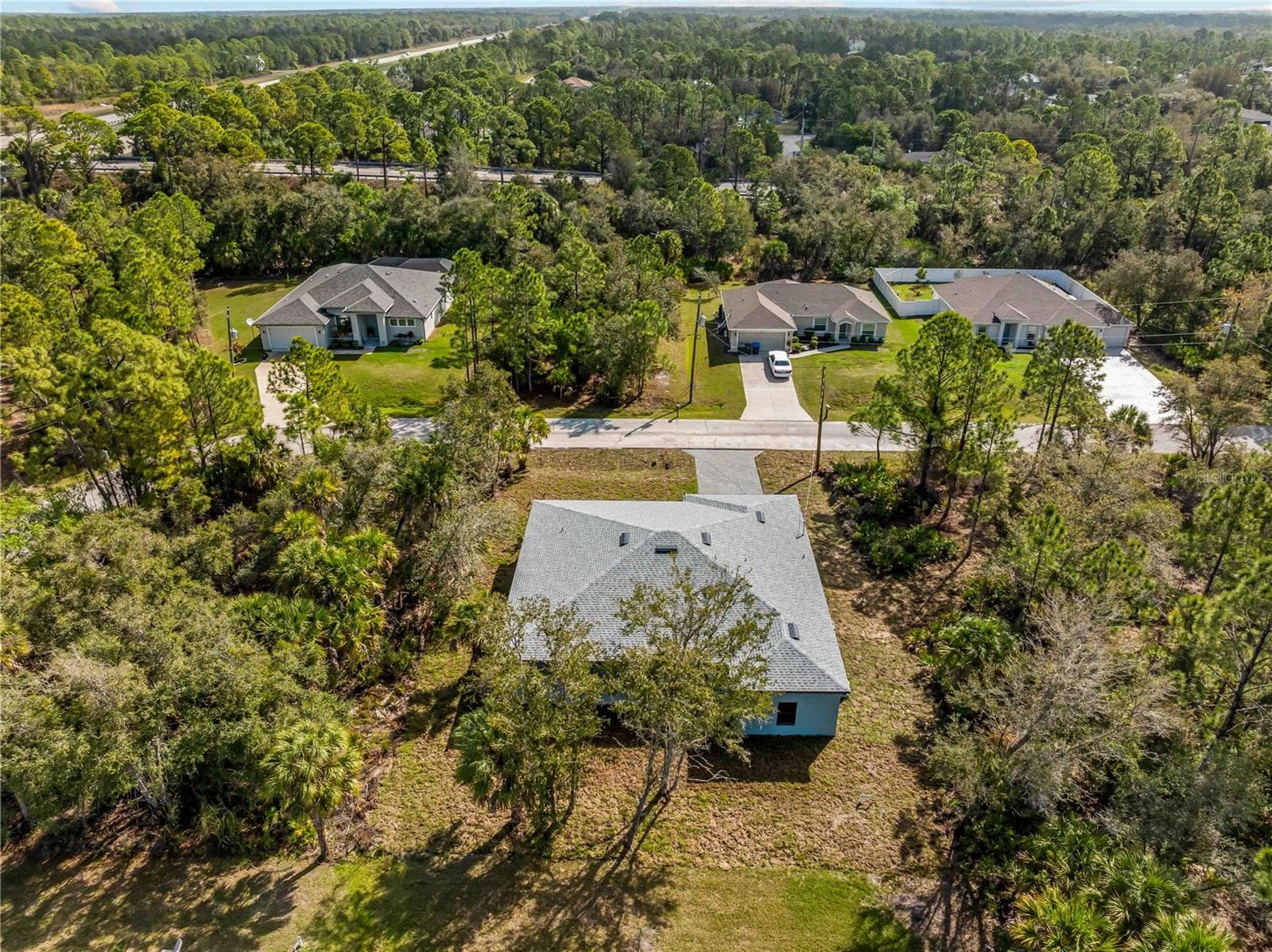 Aerial View - 4409 LACOCO ST, NORTH PORT