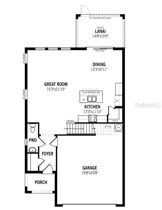 First Floor - 5628 SKYLIGHT WAY, PALMETTO
