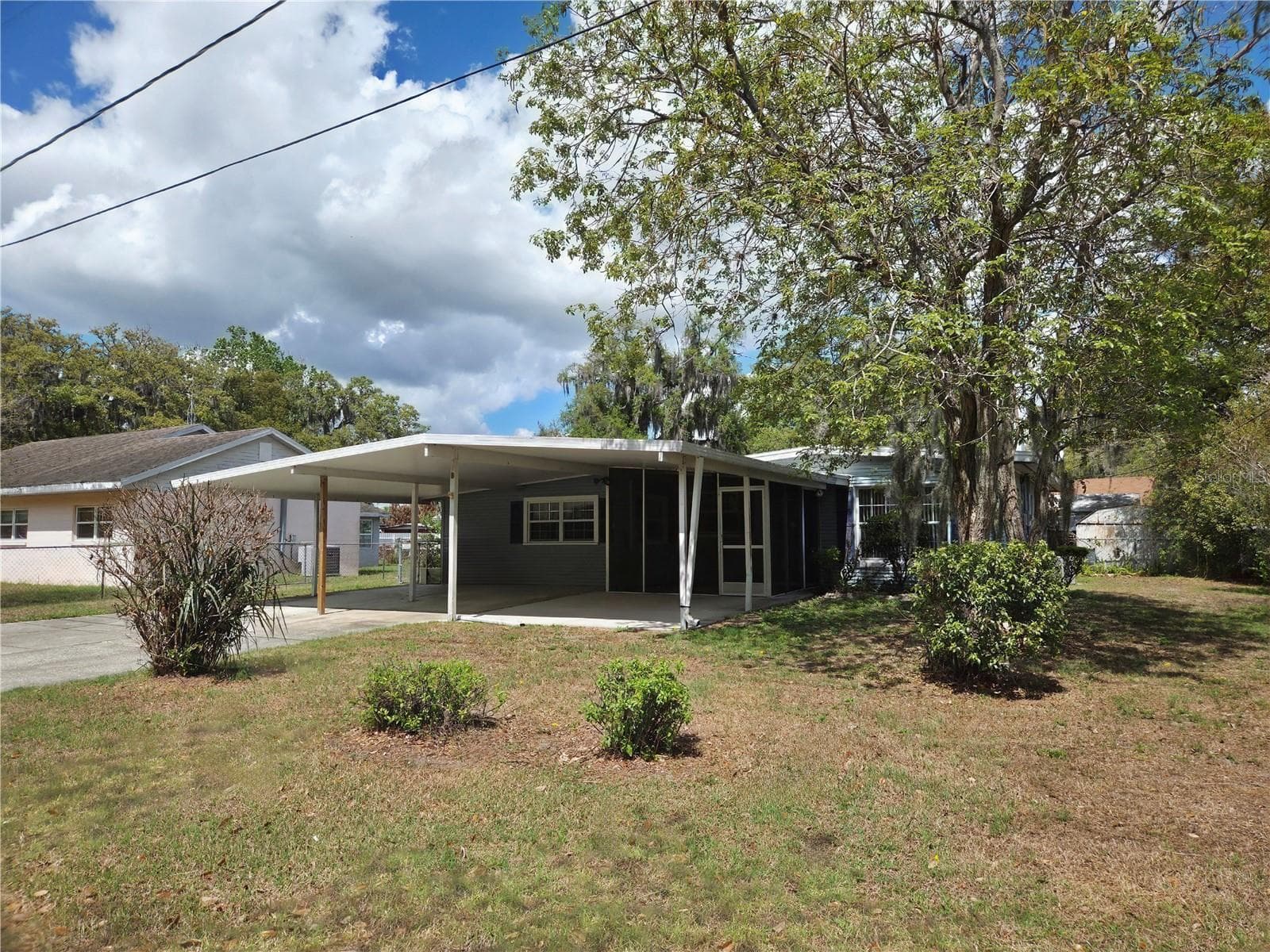 Front angle right - 640 FORREST DR, BARTOW