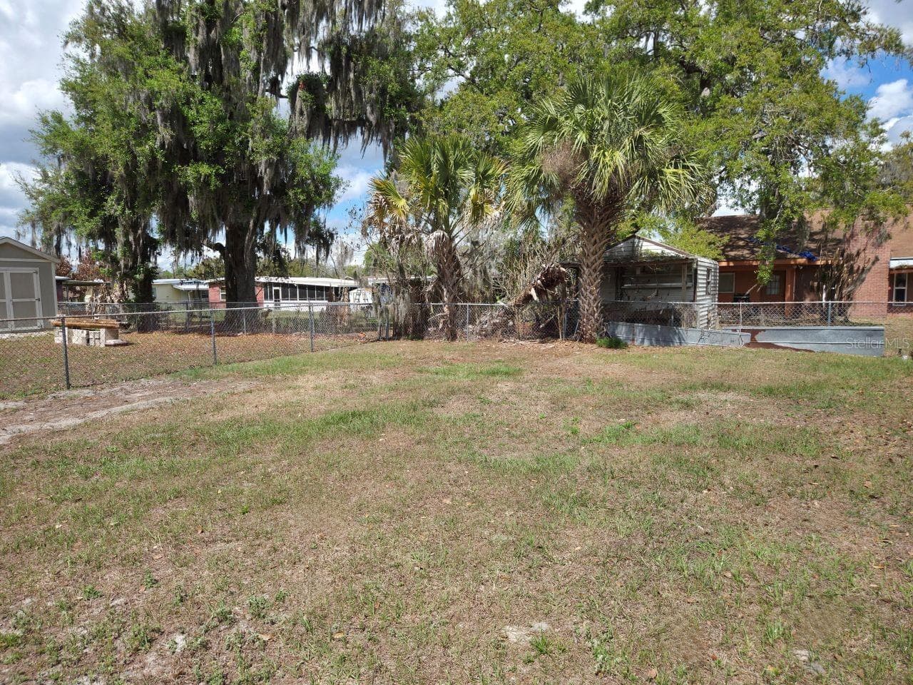 Backyard - 640 FORREST DR, BARTOW