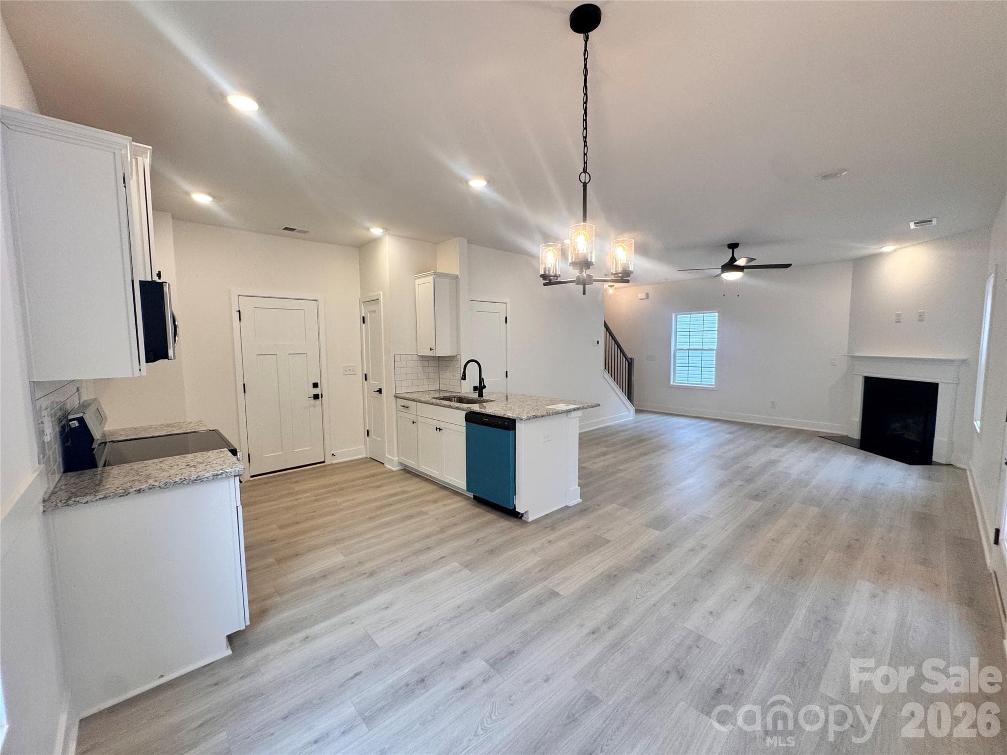 Dining area, kitchen & living room - Gastonia