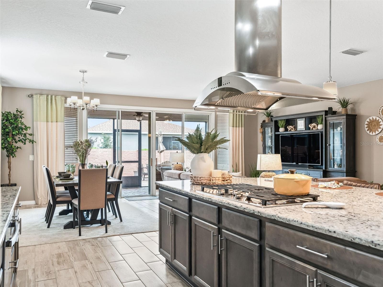 Gourmet Kitchen opens up to the living room and dining room - 5662 NW 40TH LOOP, OCALA