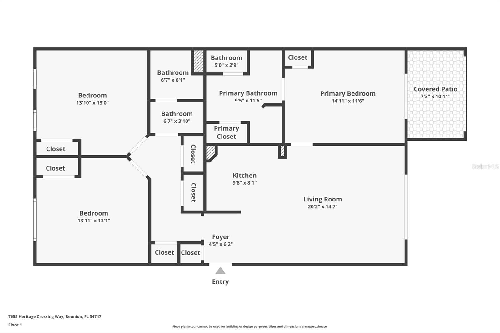 Condominium at 7655 HERITAGE CROSSING WAY #201, REUNION, photo 54 of 55